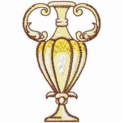 Vase For Flowers Embroidery Design 5 Vase For Flowers Embroidery Design 5